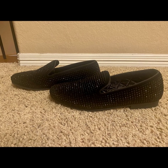 Steve Madden Black Studded Dress Shoes main image 4